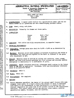SAE AMS4505D PDF SAE AMS4505D PDF
