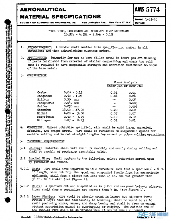 SAE AMS5774 PDF SAE AMS5774 PDF