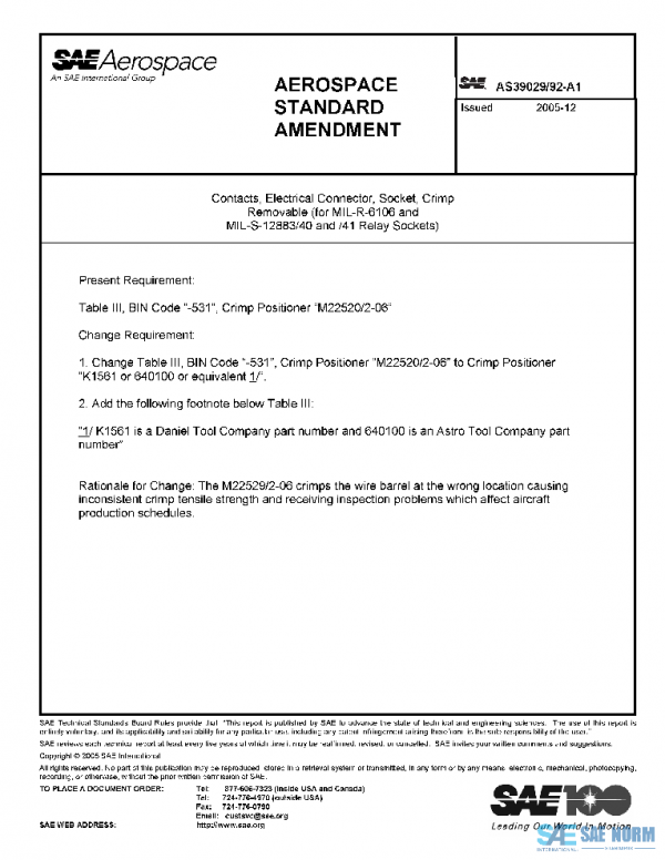 SAE AS39029/92_A1 PDF