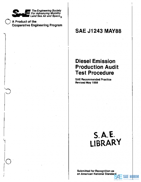 SAE J1243_198805 PDF SAE J1243_198805 PDF