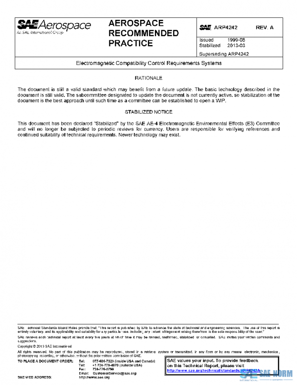 SAE ARP4242A PDF