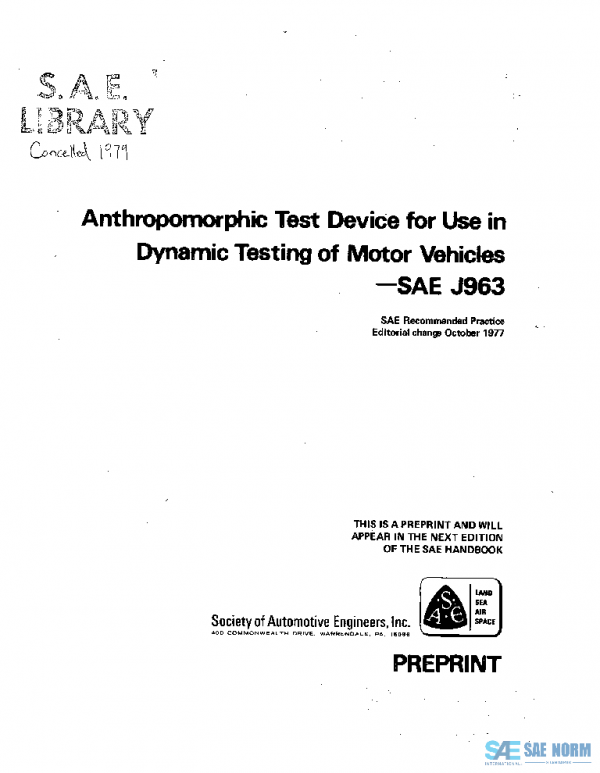 SAE J963_197901 PDF