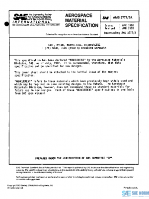SAE AMS3777/3A PDF