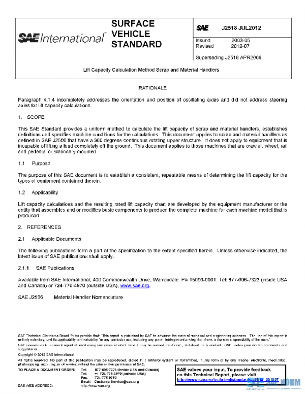 SAE J2518_201207 PDF