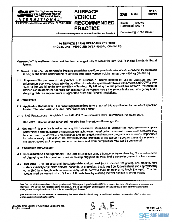 SAE J1250_199211 PDF