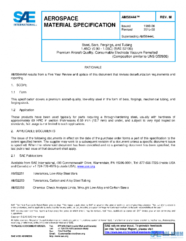 SAE AMS6444M PDF