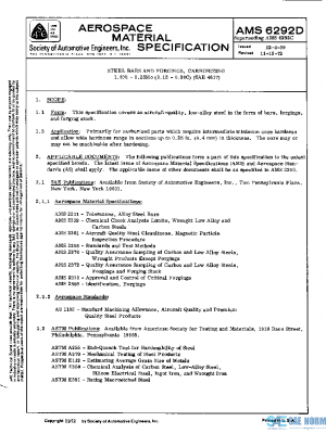 SAE AMS6292D PDF