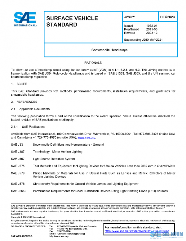 SAE J280_202312 PDF