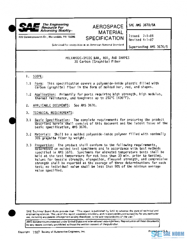 SAE AMS3670/5A PDF