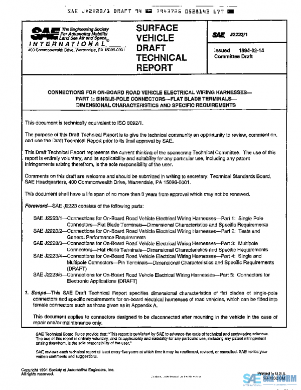 SAE J2223/1_199402 PDF