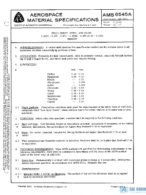 SAE AMS6545A PDF