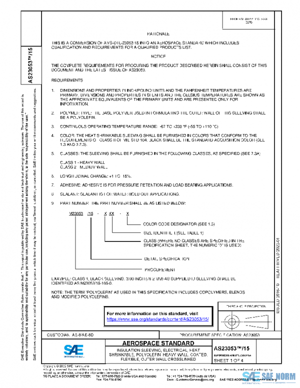 SAE AS23053/15 PDF SAE AS23053/15 PDF
