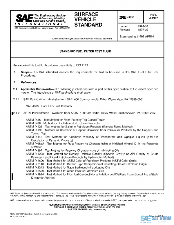 SAE J1696_199706 PDF SAE J1696_199706 PDF