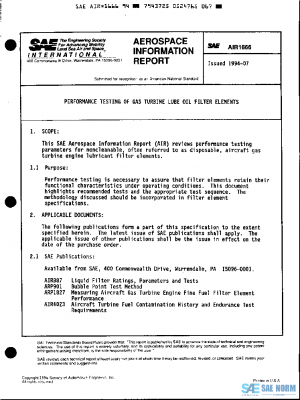 SAE AIR1666 PDF