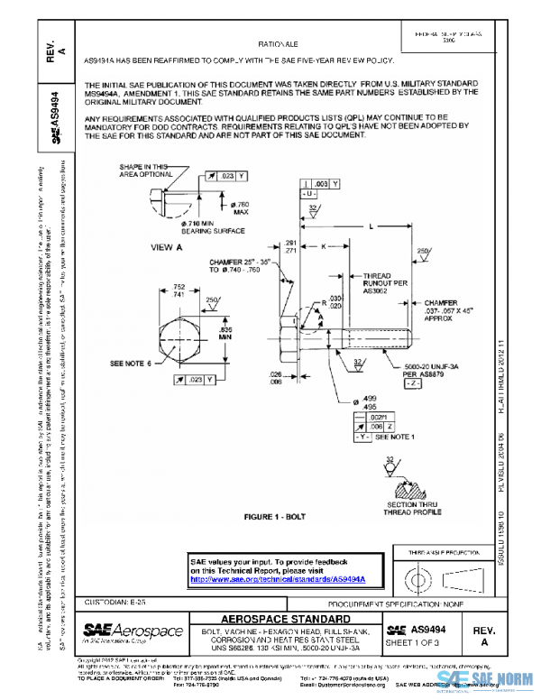 SAE AS9494A PDF