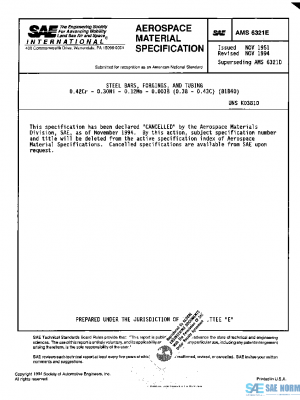 SAE AMS6321E PDF