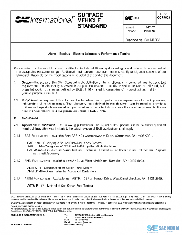 SAE J994_200310 PDF
