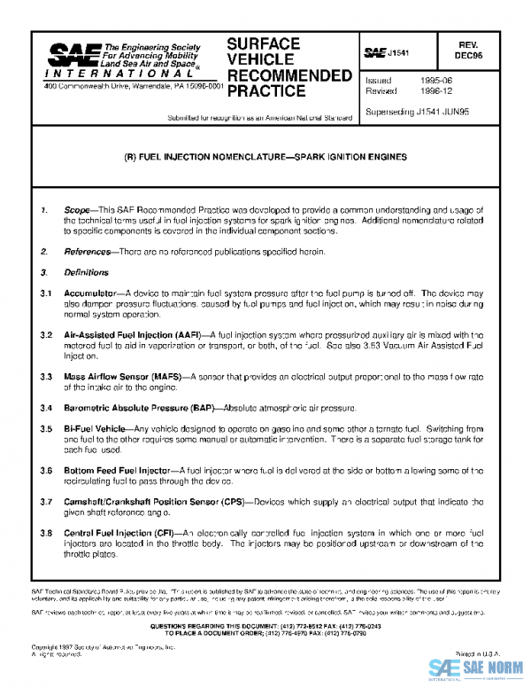 SAE J1541_199612 PDF