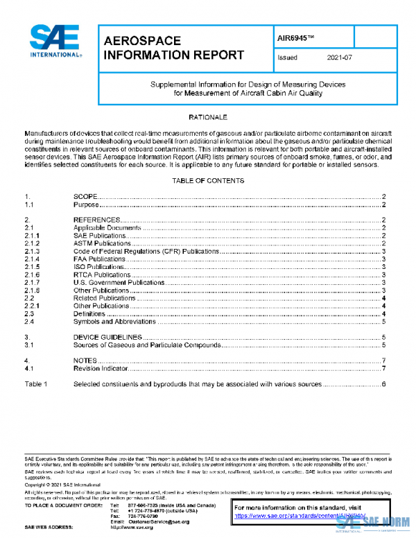 SAE AIR6945 PDF