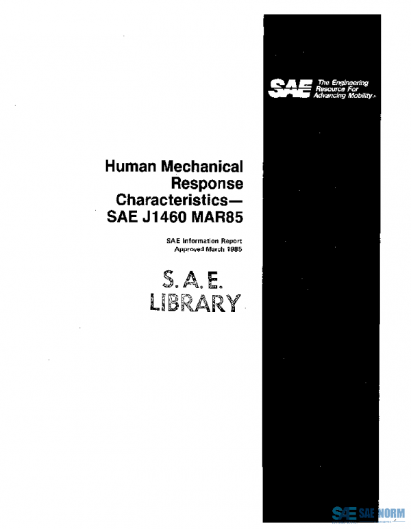 SAE J1460_198503 PDF