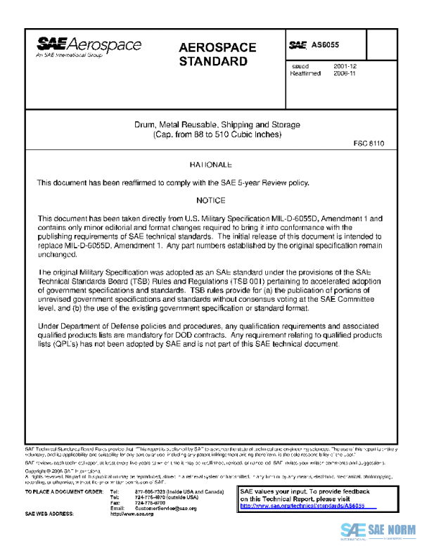 SAE AS6055 PDF SAE AS6055 PDF