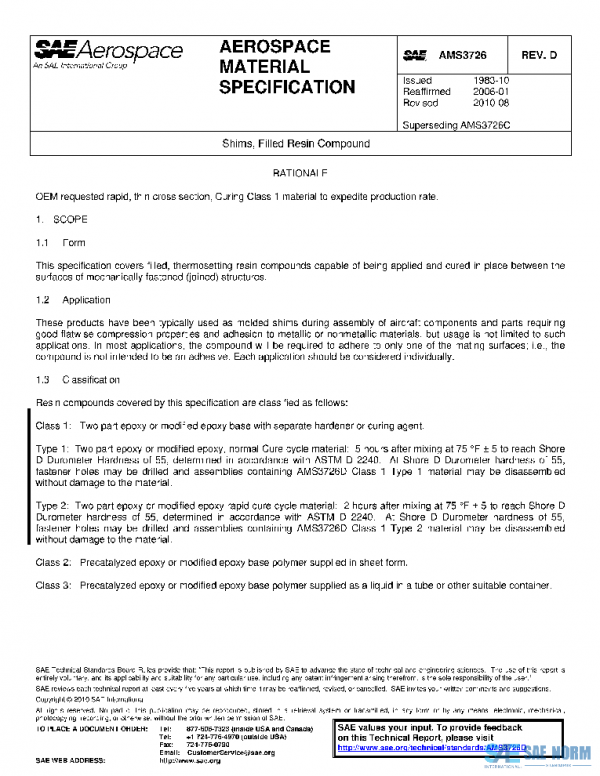 SAE AMS3726D PDF