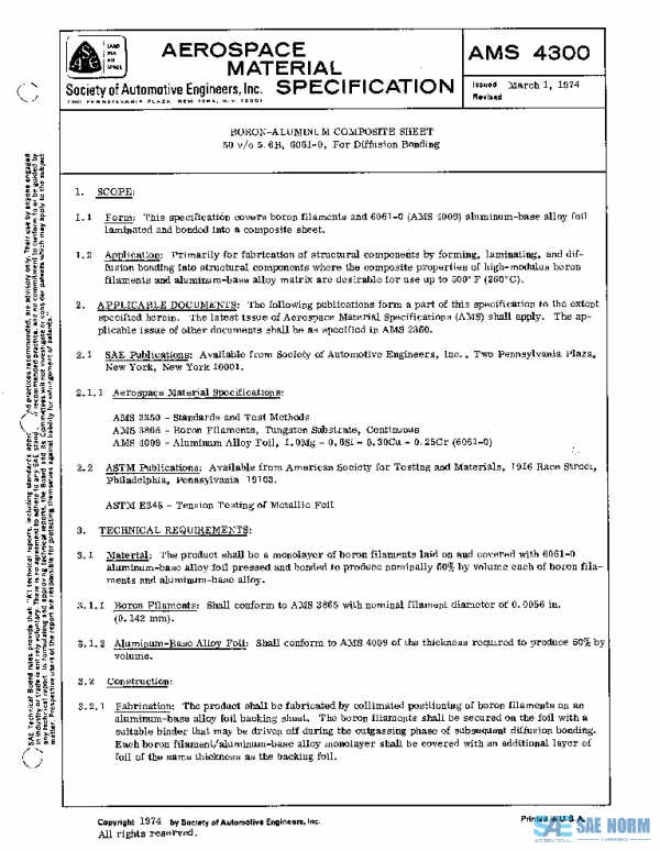 SAE AMS4300 PDF SAE AMS4300 PDF