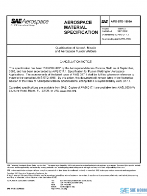 SAE AMSSTD1595A PDF