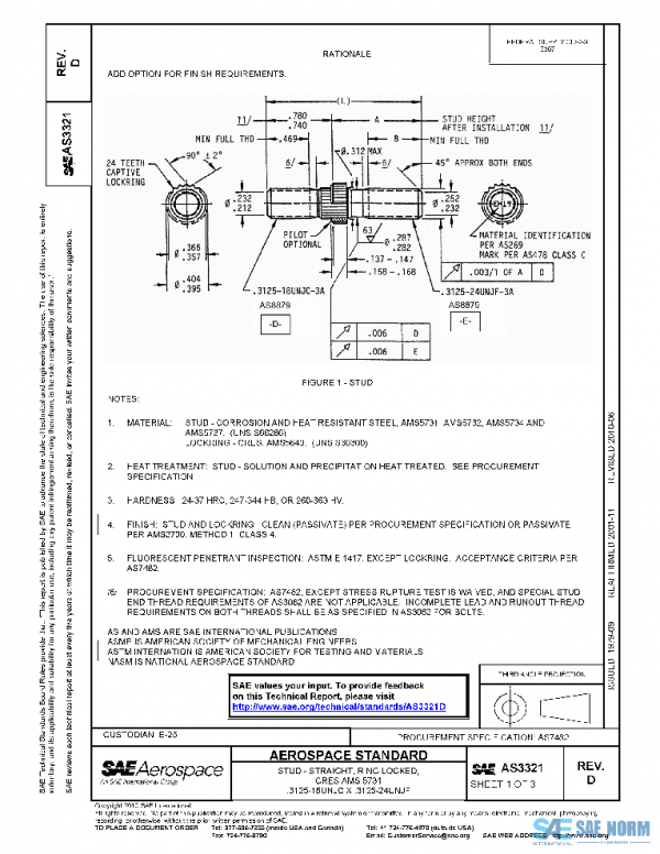SAE AS3321D PDF