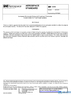 SAE AS598 PDF
