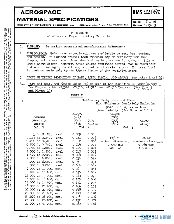 SAE AMS2205E PDF SAE AMS2205E PDF
