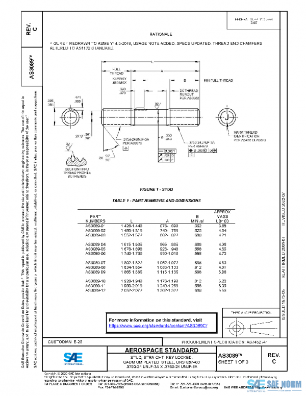SAE AS3089C PDF