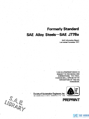 SAE J778A_197711 PDF