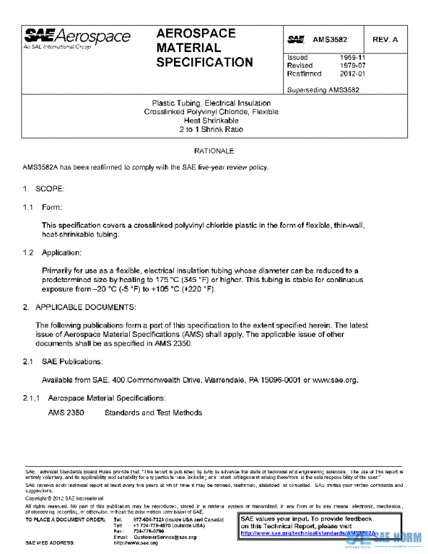 SAE AMS3582A PDF