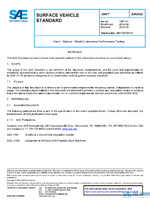 SAE J994_202306 PDF