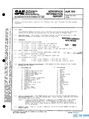 SAE AIR310 PDF