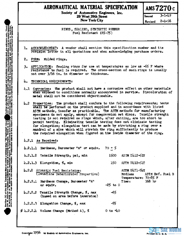SAE AMS7270C PDF SAE AMS7270C PDF