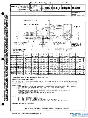 SAE AS1023 PDF