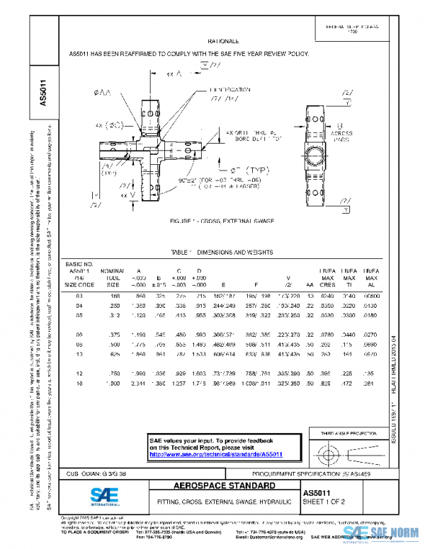 SAE AS5011 PDF