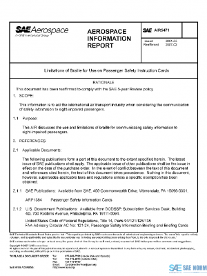 SAE AIR5471 PDF