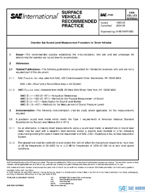 SAE J1160_200409 PDF