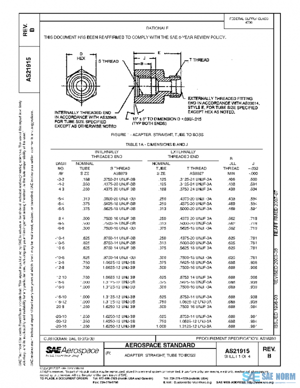 SAE AS21915B PDF