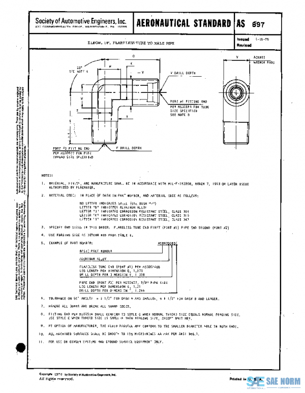 SAE AS897 PDF