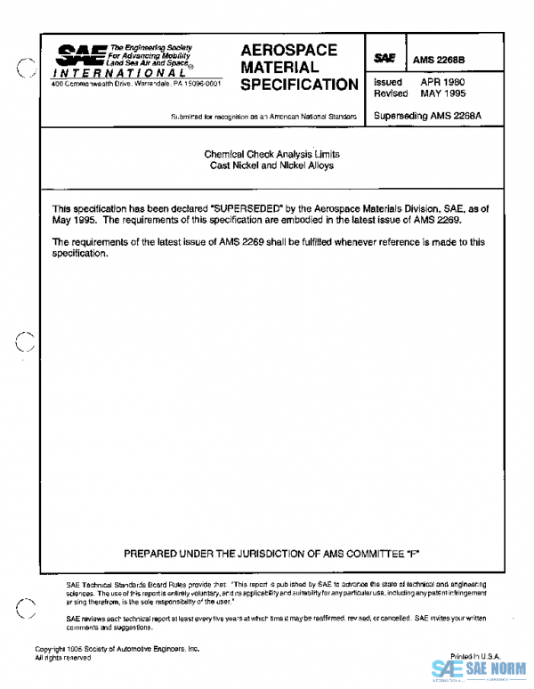 SAE AMS2268B PDF