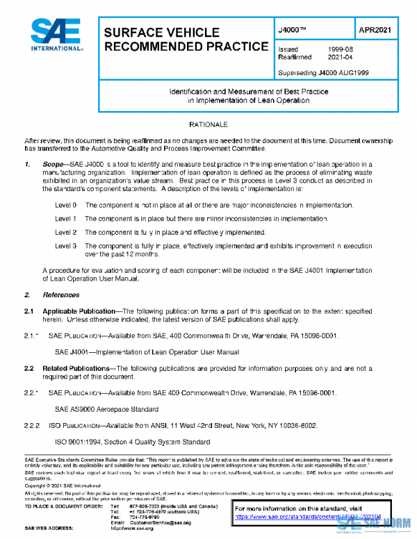SAE J4000_202104 PDF