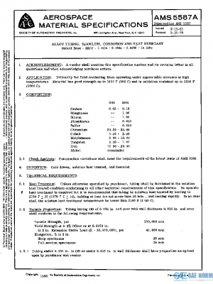 SAE AMS5587A PDF