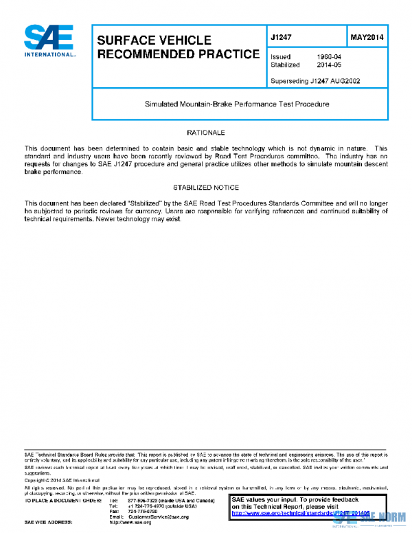 SAE J1247_201405 PDF