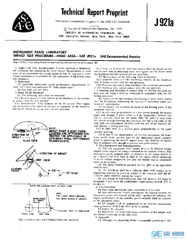 SAE J921A_196711 PDF