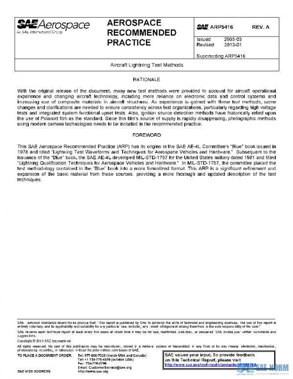 SAE ARP5416A PDF