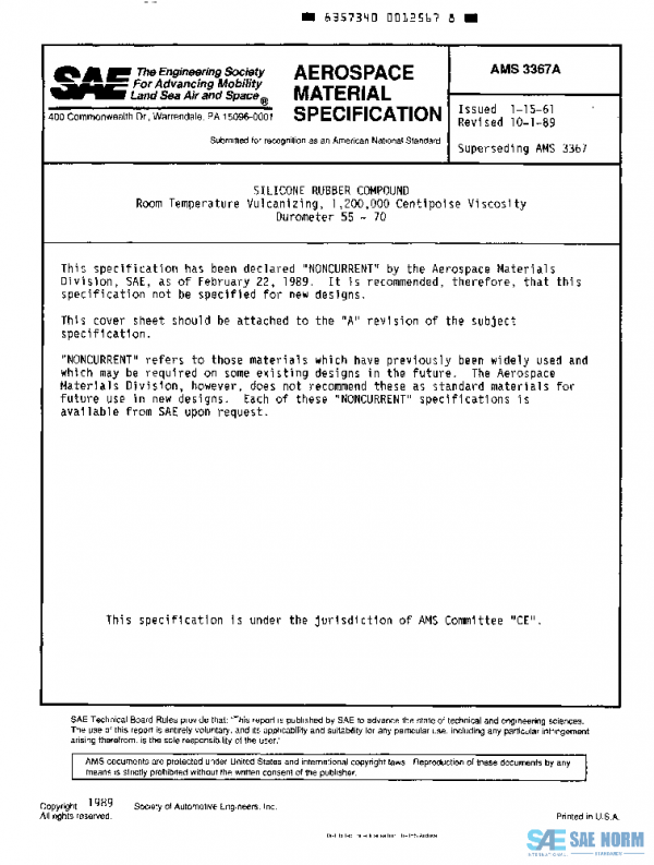 SAE AMS3367A PDF